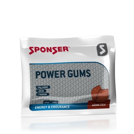 سكاكر طاقة بطعم كولا – Sponser POWER GUMS